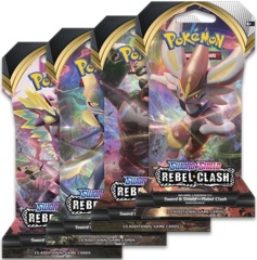 Pokemon SWSH2 Rebel Clash Sleeved Booster Case (144ct)